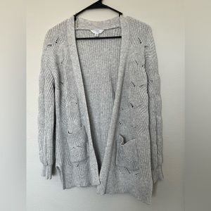 Knit cardigan